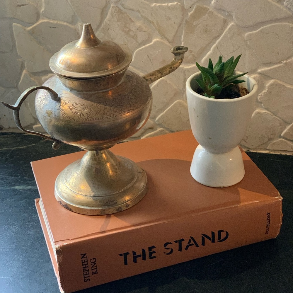 VINTAGE | Brass Oil Lamp